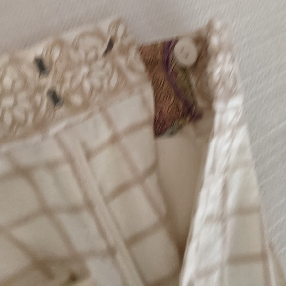 Anthro| Elevenses Wide Leg Cropped Pants 6 - Picture 3 of 7